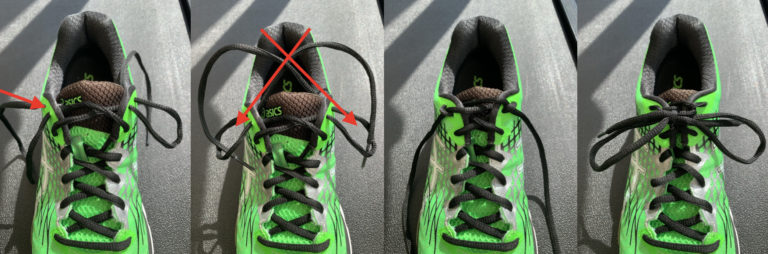 Read more about the article Lacing of Running Shoes.